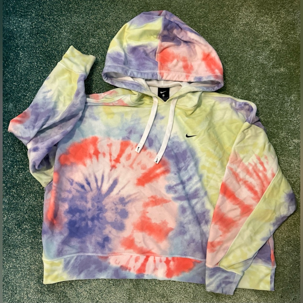 Women’s Nike Dri-FIT Get Fit Tie-Dye Hoodie - Size XL